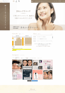 「切らない」「後戻り可能」な施術メニューに定評あり「きれいクリニック」